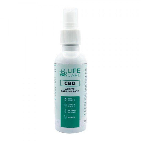 Aceite para Masajes 120ml con 300mg CBD